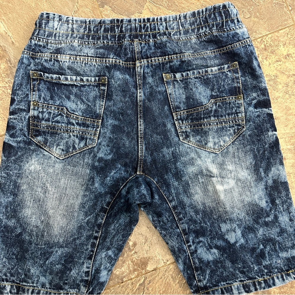 Vintage Southpole Jorts Mens XXL
Baggy Acid Washed Blue Drawstring Y2K - Picture 6 of 6